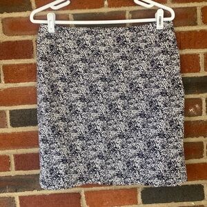 Anne Klein black and white skirt